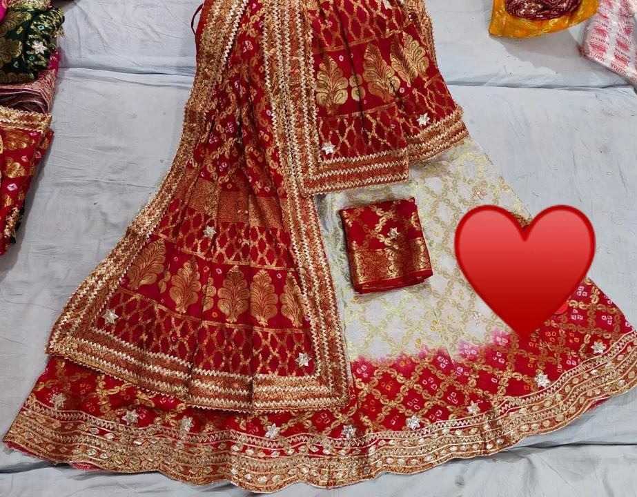 9983344462. NEW Ghadchola Lahenga**😍🥰💁‍♂️

*New collection for upcoming festivals and wedding sea uploaded by business on 1/16/2024