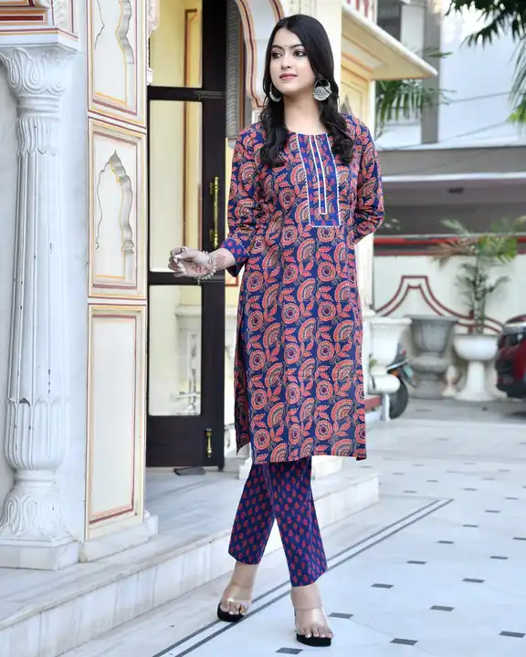 Kurti and Pant  uploaded by business on 1/17/2024