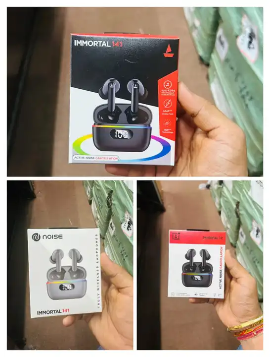 Boat OnePlus noise lighting airpods  uploaded by Life track on 1/17/2024