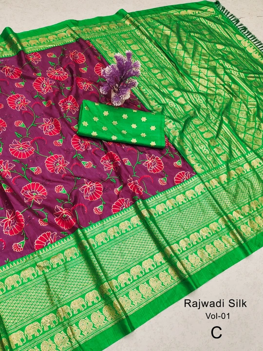 New soft pure dola silk kalamkari  uploaded by Suyukti Creation on 1/17/2024