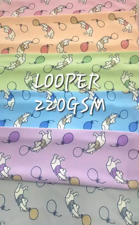 Looper print  uploaded by VS FASHIONS on 1/17/2024