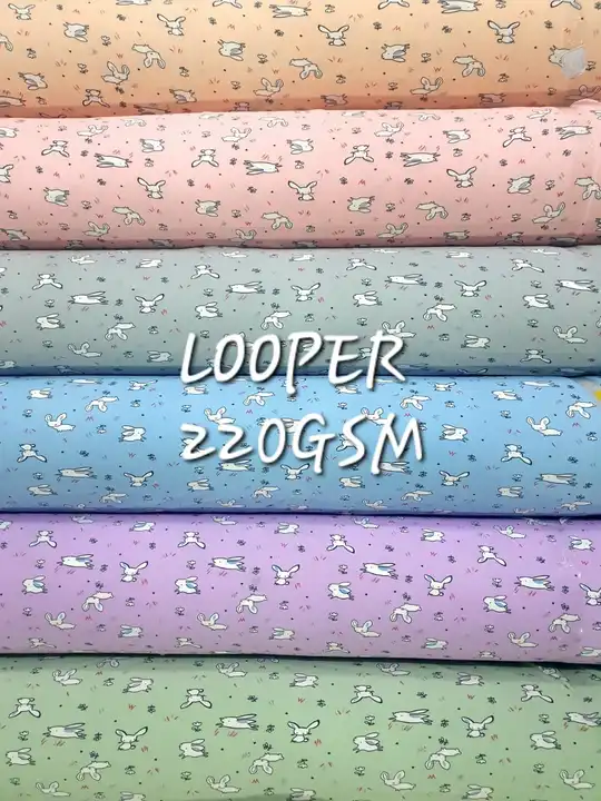 Looper print  uploaded by VS FASHIONS on 1/17/2024