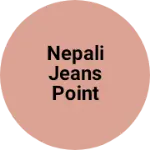 Business logo of Nepali jeans Point