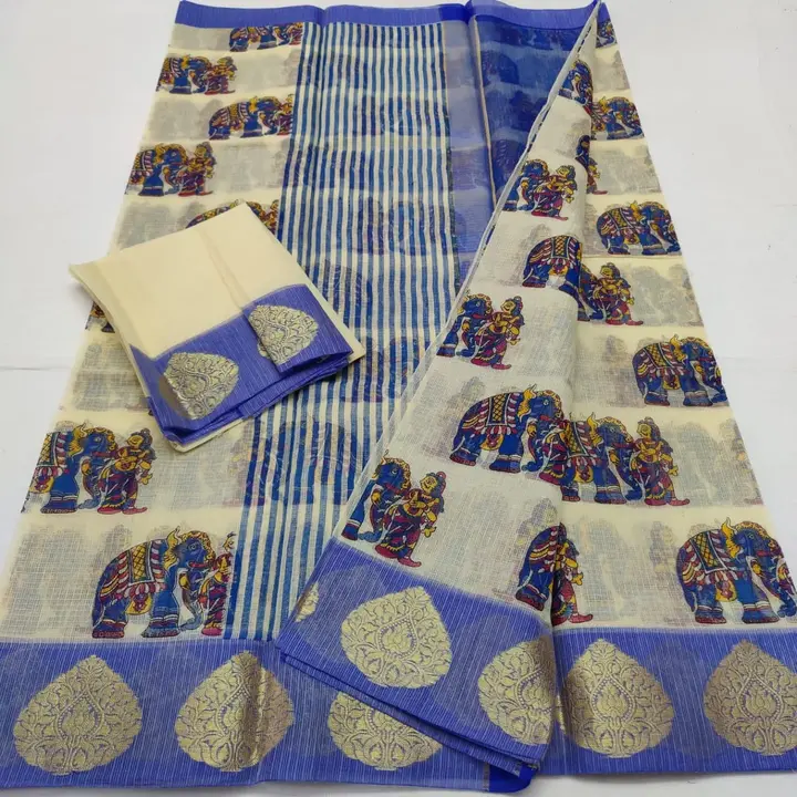 Cotton Kota Weaving & Printed Saree

*_With Blouse_ uploaded by Sahiba kota doria saree on 1/17/2024