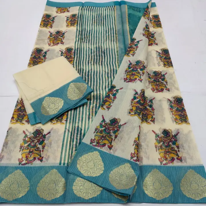 Cotton Kota Weaving & Printed Saree

*_With Blouse_ uploaded by Sahiba kota doria saree on 1/17/2024