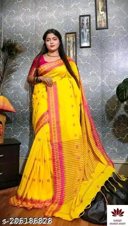 Handloom saree  uploaded by Matri Saree Center on 1/17/2024