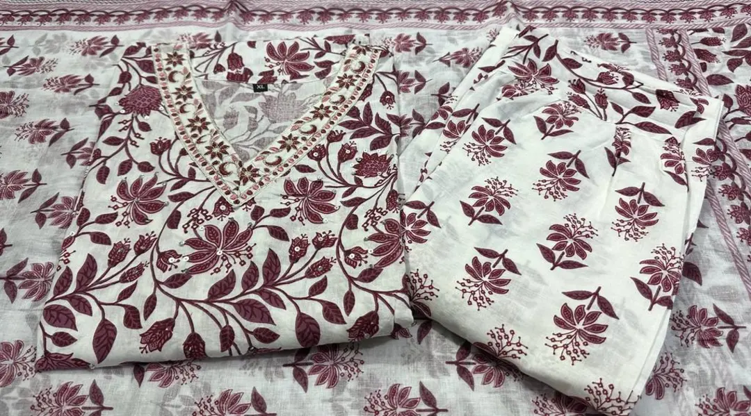 Cotton  uploaded by Radha Rani creation on 1/18/2024