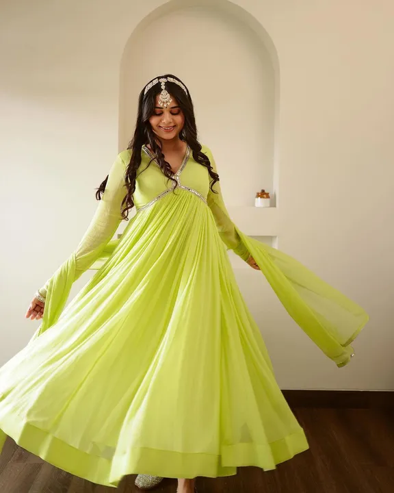 Anarkali Gown Set uploaded by SWAGHOSH on 1/18/2024