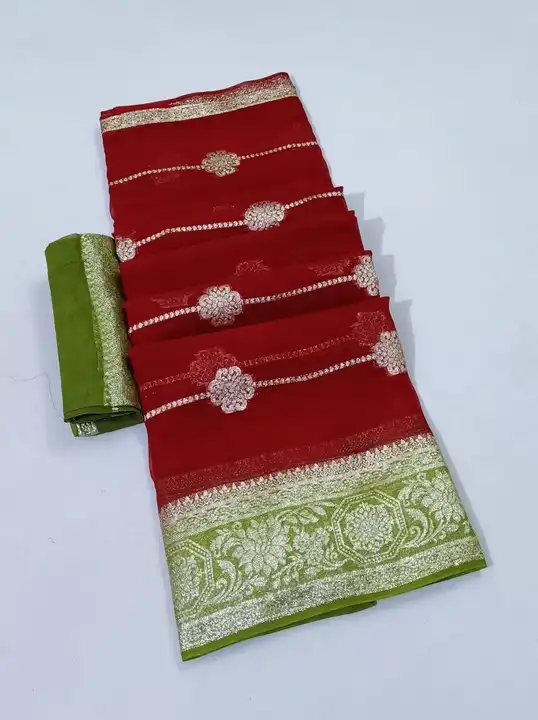 Product uploaded by Jaipuri wholesale gotta patti kurtis nd sarees on 1/18/2024