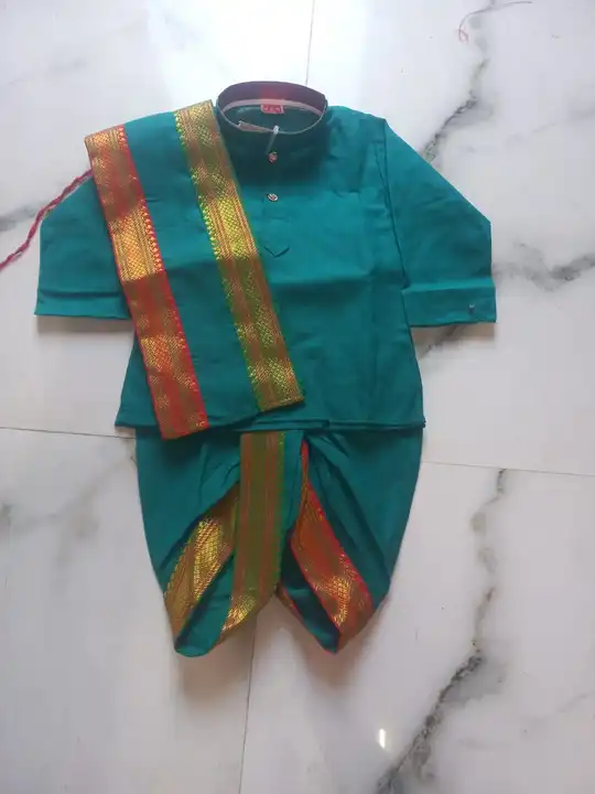 Kids dhoti punjabi set uploaded by K KAMAL DRESSES  on 1/18/2024