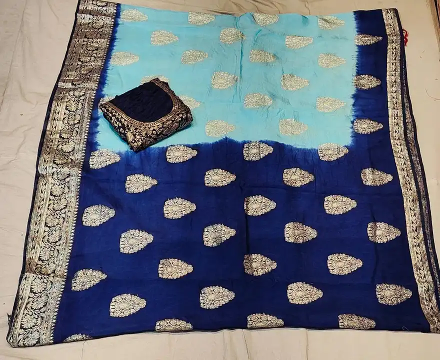 Dola silk saree uploaded by Gotta bandej manufacturer on 1/18/2024