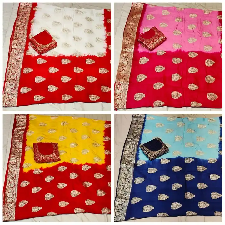 Dola silk saree uploaded by Gotta bandej manufacturer on 1/18/2024