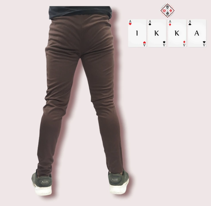 ♦️♣️1KKA♥️♠️ MENS SLIM FIT FOURWAY TRACKPANTS uploaded by Kushal Jeans, Indore on 1/18/2024