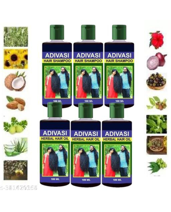 Aadivasi hair oil pack of 6 uploaded by business on 1/18/2024