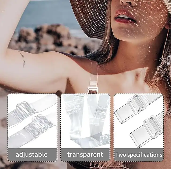 Bra strap transparent available  uploaded by Aman Enterprises WhatsApp or call +919711706212 on 1/18/2024