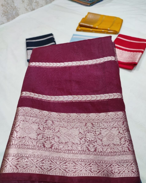 Organza  uploaded by M.S Silk Saree on 1/18/2024