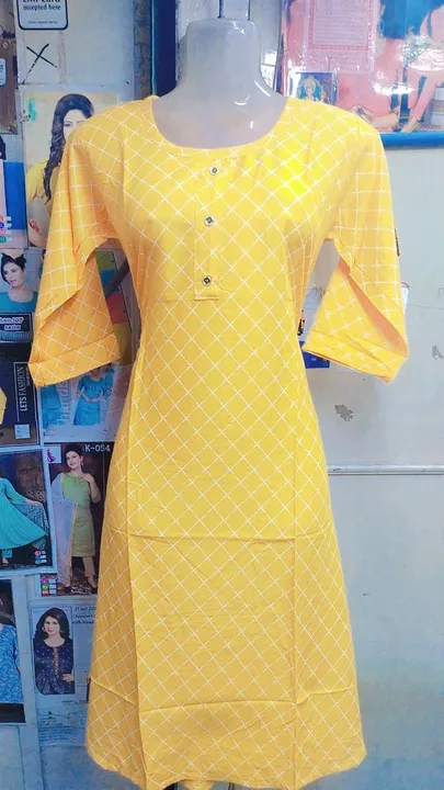 Printed Rayon gown  uploaded by Ridhi Sidhi Creation 9512733183 on 1/18/2024