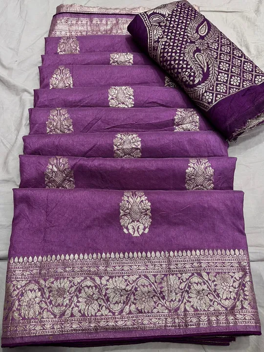 9983344462.  *jai shree shyam*
🥰🥰Original product🥰🥰


👉 Dola fabric with beautiful mx zari  bor uploaded by Gotapatti manufacturer on 1/18/2024