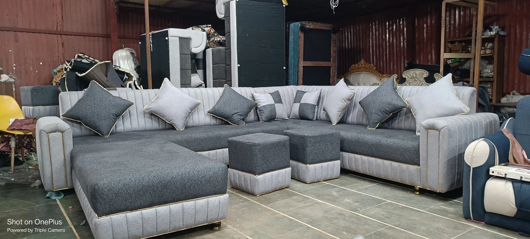 Luxury sofa c shape  uploaded by business on 1/19/2024