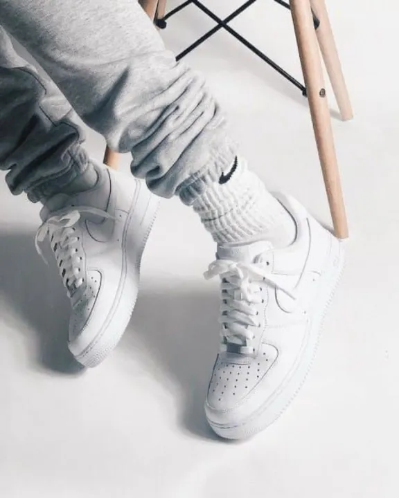 PRODUCT NAME*: 
NIKE AIRFORCE 1 WHITE PURE  leather 


Most Trending Sneaker For Men’s

*QUALITY uploaded by Wholesale shope on 1/19/2024