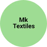 Business logo of mk textiles based out of Hyderabad