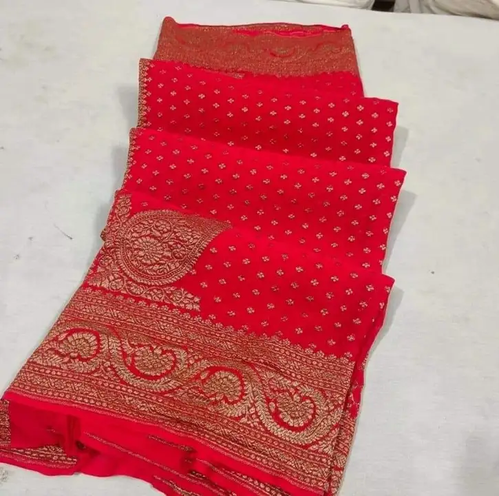 Pure Georgette  uploaded by M.S Silk Saree on 1/19/2024