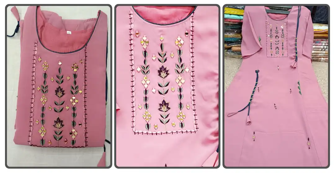 Boutique hand work kurti uploaded by Swastik creation on 1/19/2024