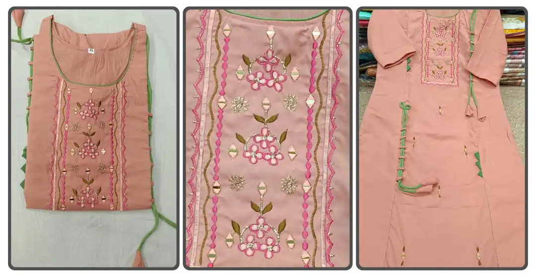 Boutique hand work kurti uploaded by Swastik creation on 1/19/2024