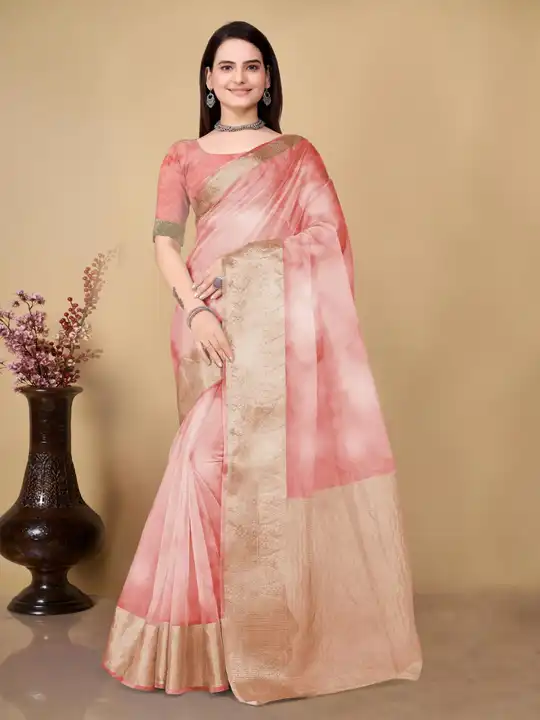 Organza Saree uploaded by SWAGHOSH on 1/19/2024
