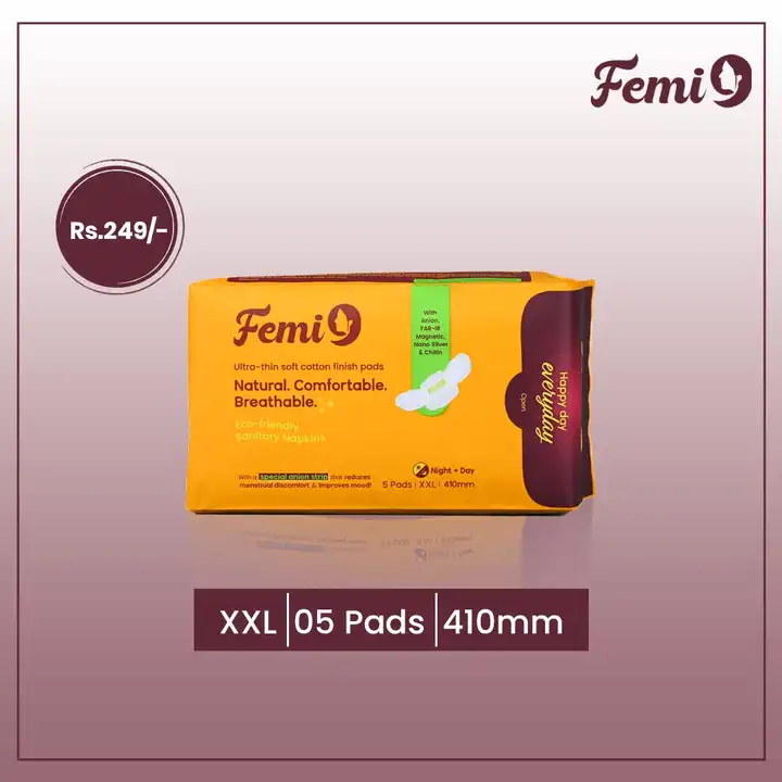Post image Our products Femi9 sanitary napkin