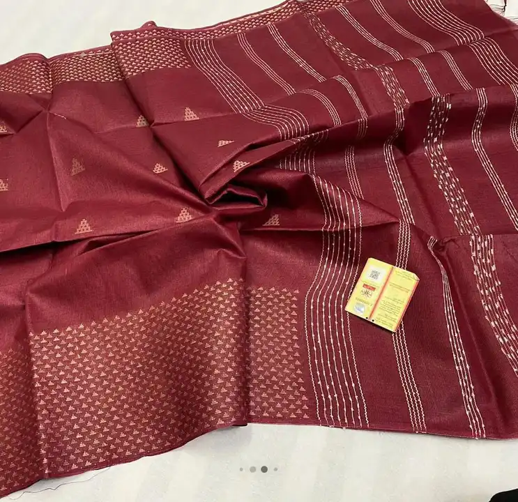 Bescose silk saree  uploaded by Vishal handloom on 1/19/2024