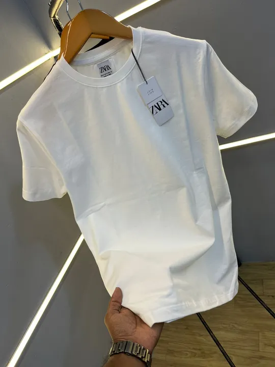Zara premium cotton lycra 4way t shirt  uploaded by kanishk fashions on 1/19/2024
