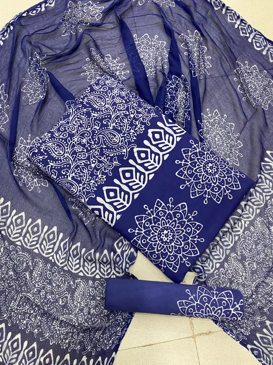 Hand block Indonesian Batik Suits uploaded by Noor Batik Art on 1/19/2024