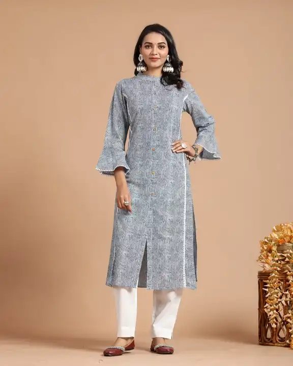 Stitched kurti pant set  uploaded by The print house  on 1/19/2024