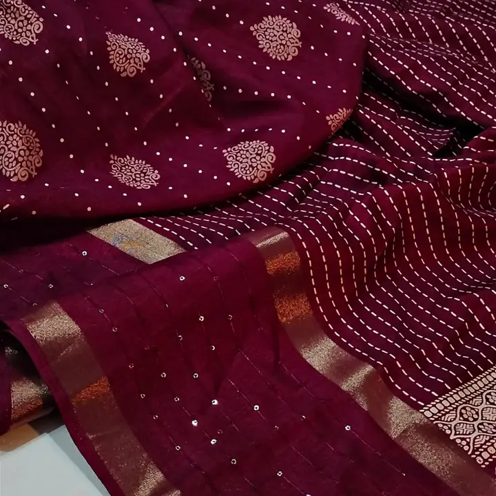 Dola sequence saree  uploaded by SAURYA LIFE STYLE on 1/19/2024