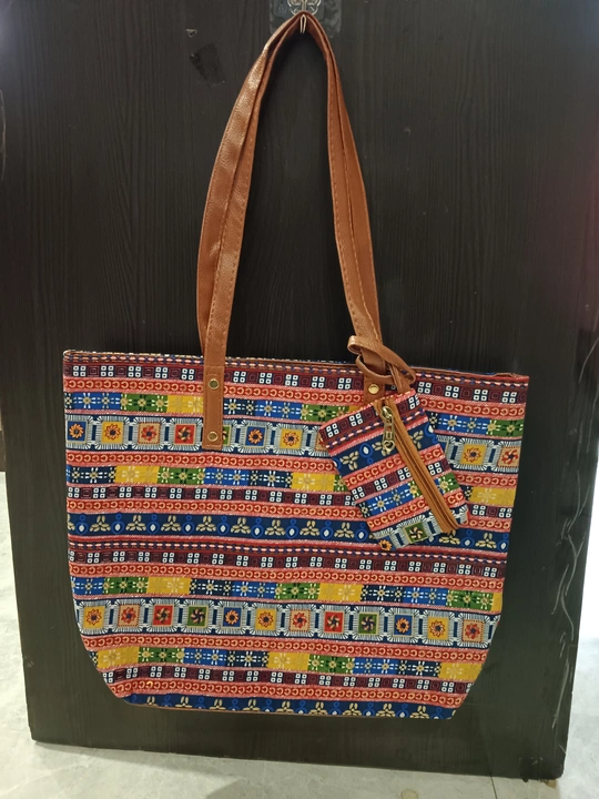 Jaipuri print hand bags  uploaded by SAMRATHAL INDUSTRIES on 1/20/2024