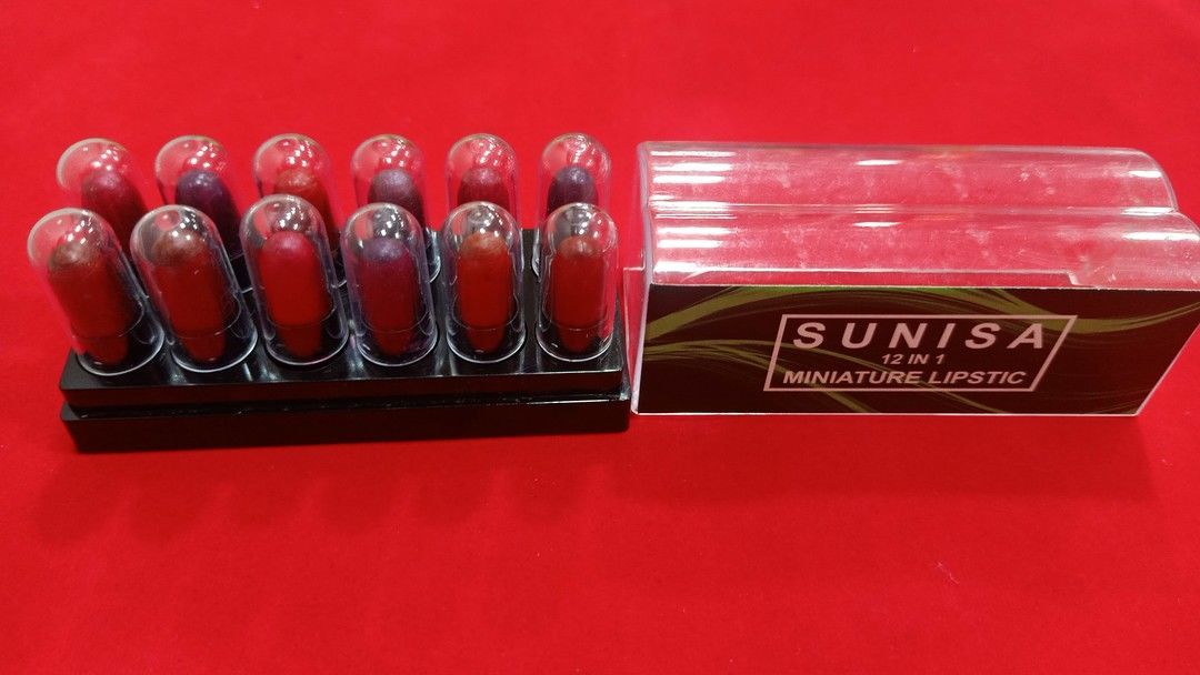 Sunisa lipstick 12 two in one  uploaded by Nitesh Entrpriess on 3/24/2021