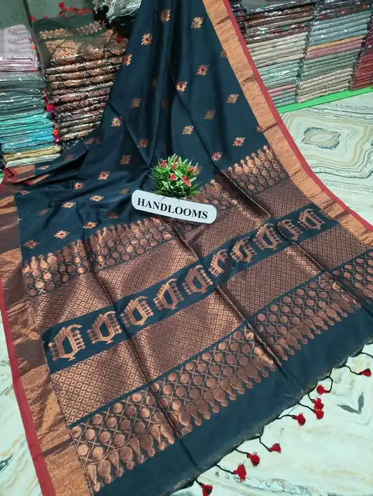 Handloom saree  uploaded by Matri Saree Center on 1/20/2024