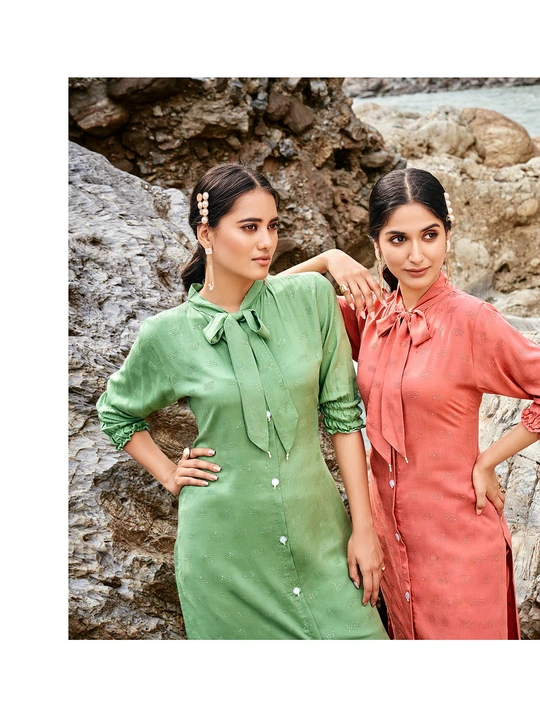 On sale fancy kurti  uploaded by Hari Om Fashion  on 1/20/2024