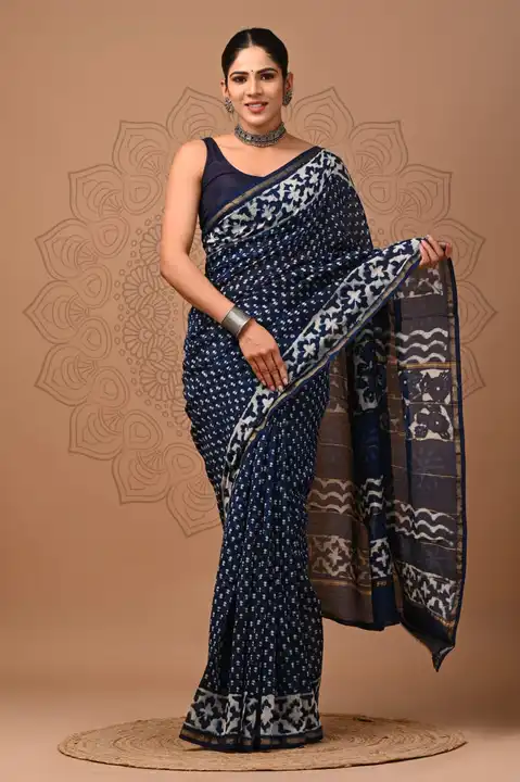 Chanderi silk saree  uploaded by business on 1/20/2024