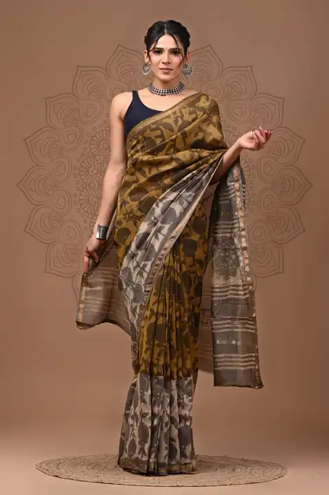 Chanderi silk saree  uploaded by business on 1/20/2024