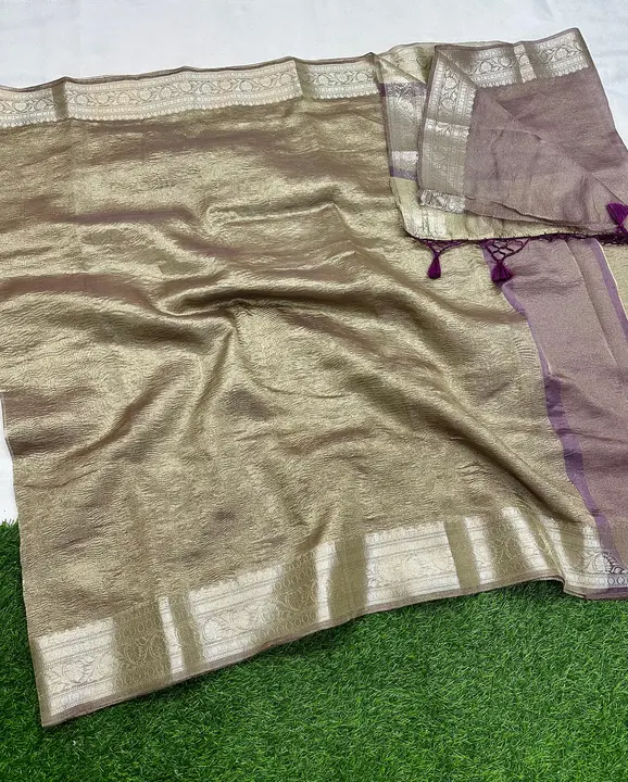 Crush Tissue  uploaded by M.S Silk Saree on 1/21/2024