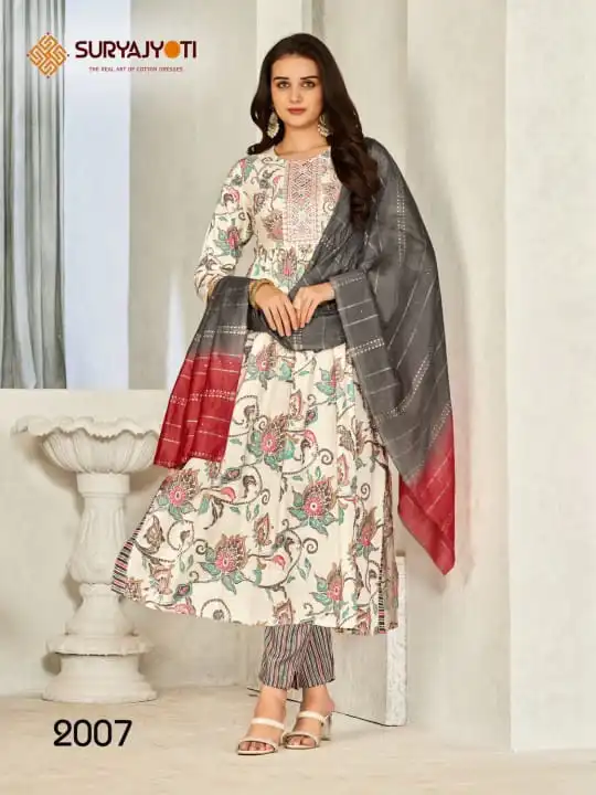 Nayara kurti with dupatta pant set  uploaded by Maa fancy cloth store on 1/21/2024