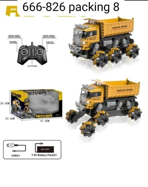Rc construction truck  uploaded by BHTOYS on 1/21/2024