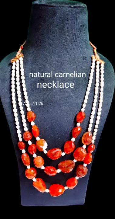 Natural carnelian  uploaded by business on 1/21/2024