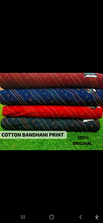 Cotton Bandhani Print uploaded by business on 1/22/2024