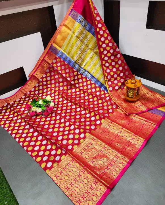 Good quality Banarasi silk with good finishing  uploaded by S.M Silk Saree on 1/22/2024