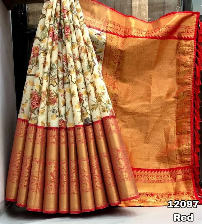Kanjivaram silk uploaded by Sri guru dattha fashions on 1/22/2024