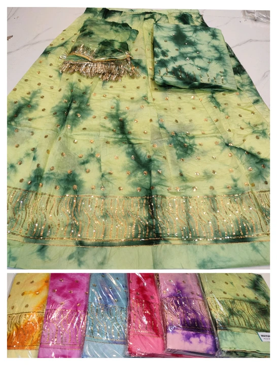Chanderi cotton rajputi dress  uploaded by Shri gouri rajpooti center on 1/23/2024