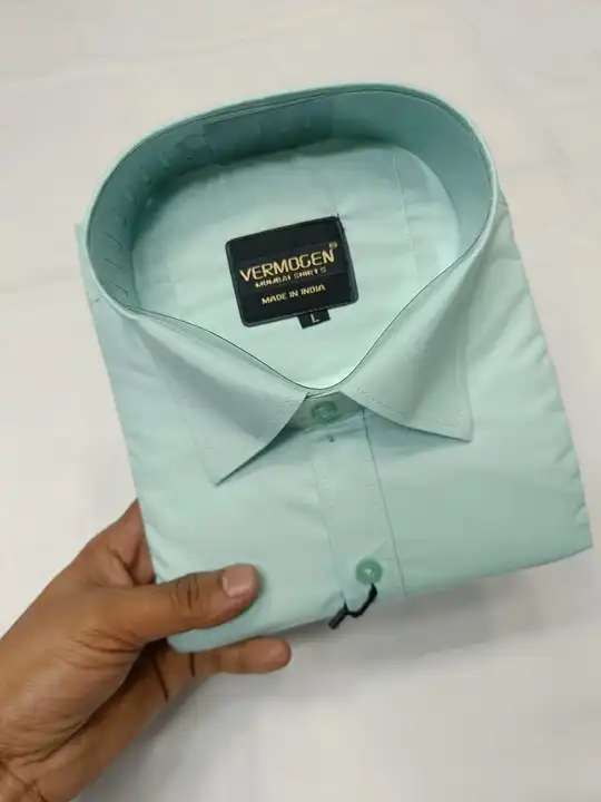 plain cotton shirts uploaded by MUMBAI SHIRTS  on 1/23/2024